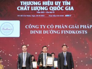 Findkosts đạt Top 10 Thương hiệu Nổi tiếng Chất lượng Quốc gia 2023